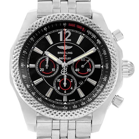 breitling for bentley barnato 42 stainless|breitling bentley a41390 price.